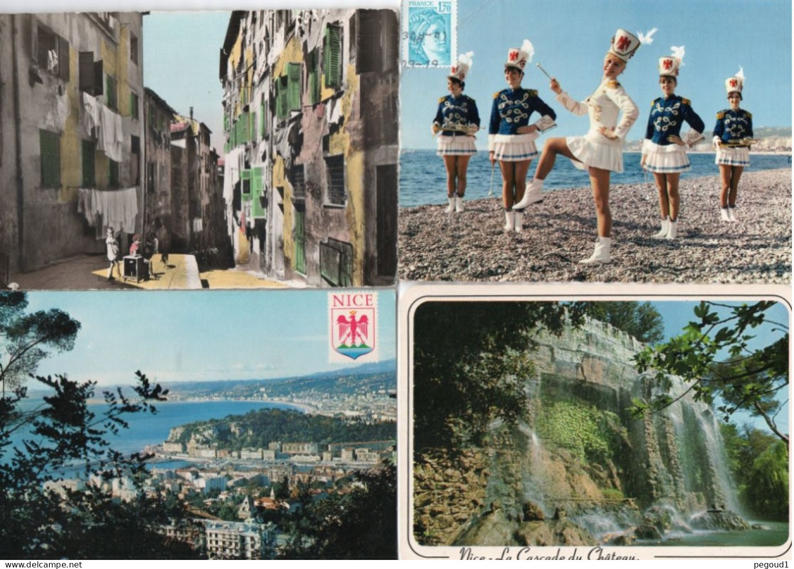 dpt ALPES-MARITIMES . LOT 100 CARTES POSTALES . LIVRAISON OFFERTE   achat immédiat