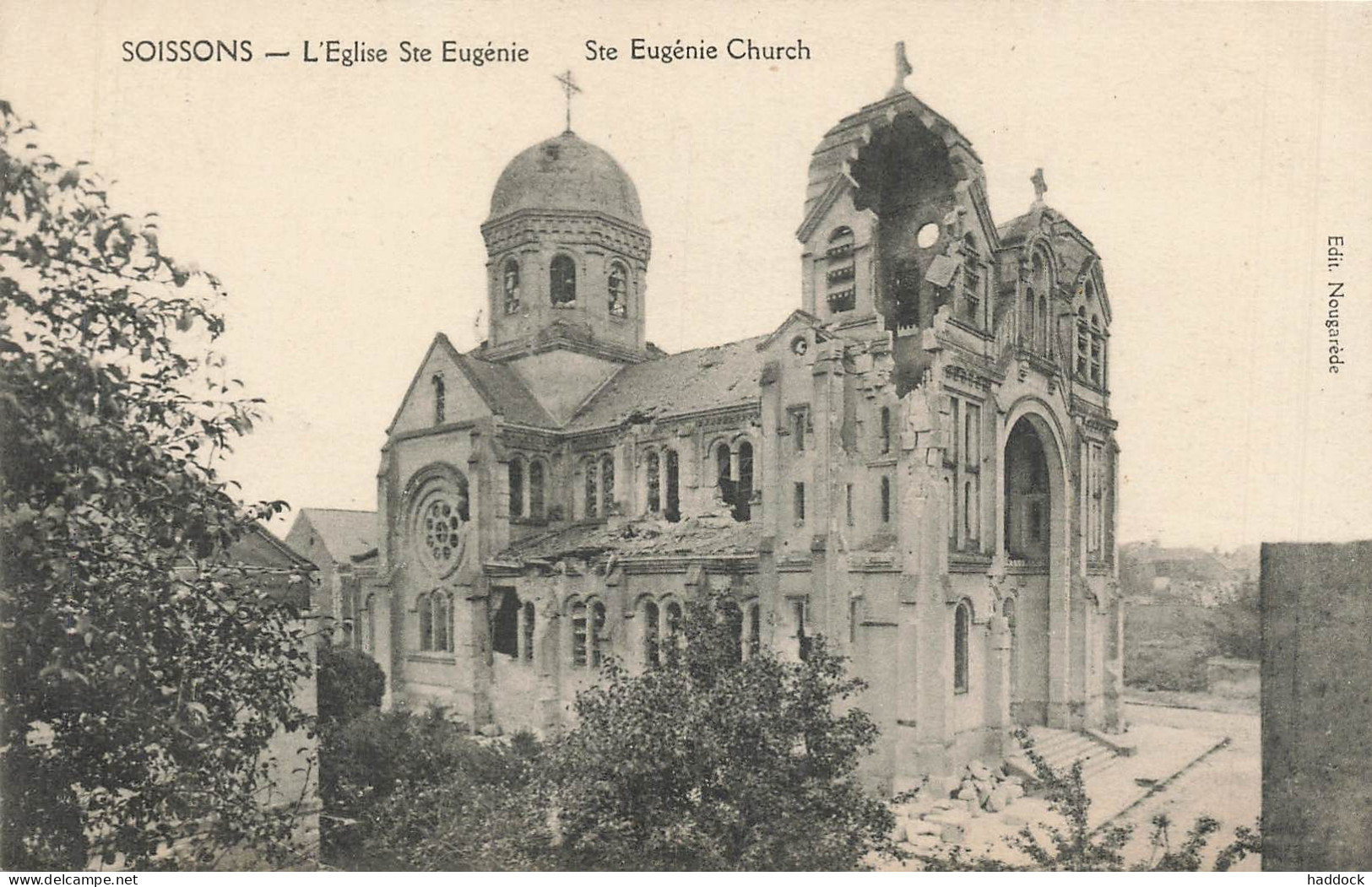 SOISSONS : L'EGLISE SAINT EUGENIE - Soissons