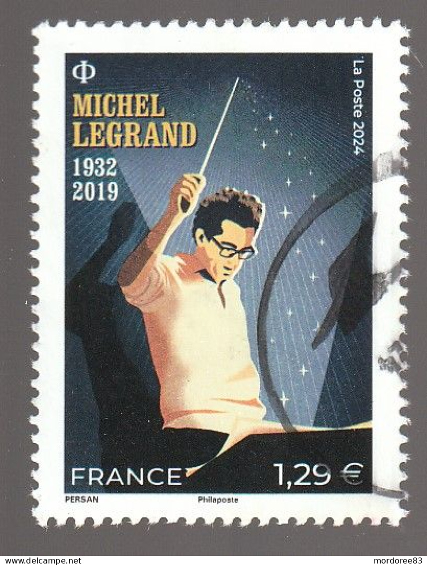 FRANCE 2024 MICHEL LEGRAND OBLITERE - Usati