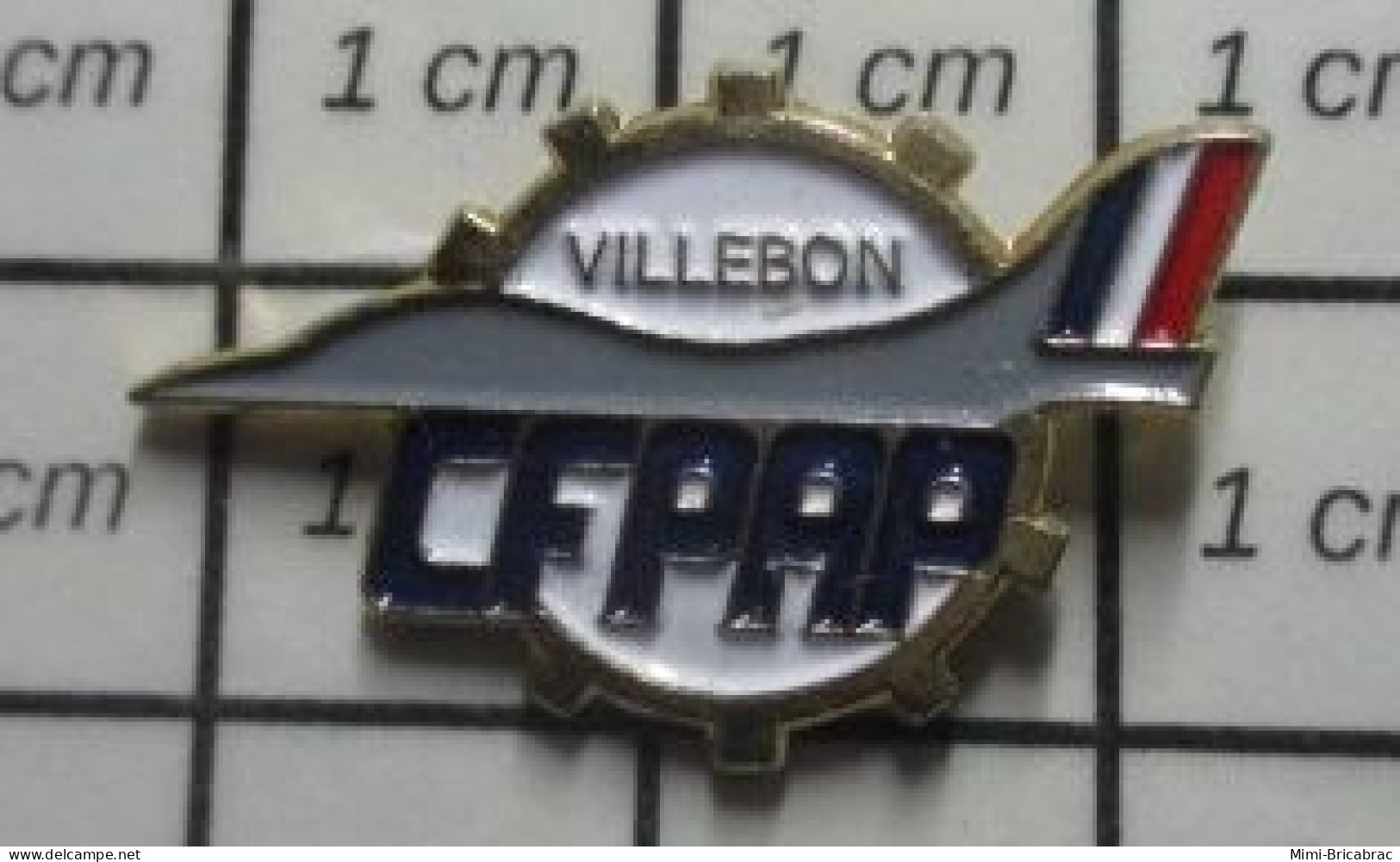 513i Pin's Pins / Beau Et Rare / AVIATION / CFPAP VILLEBON - Aviones