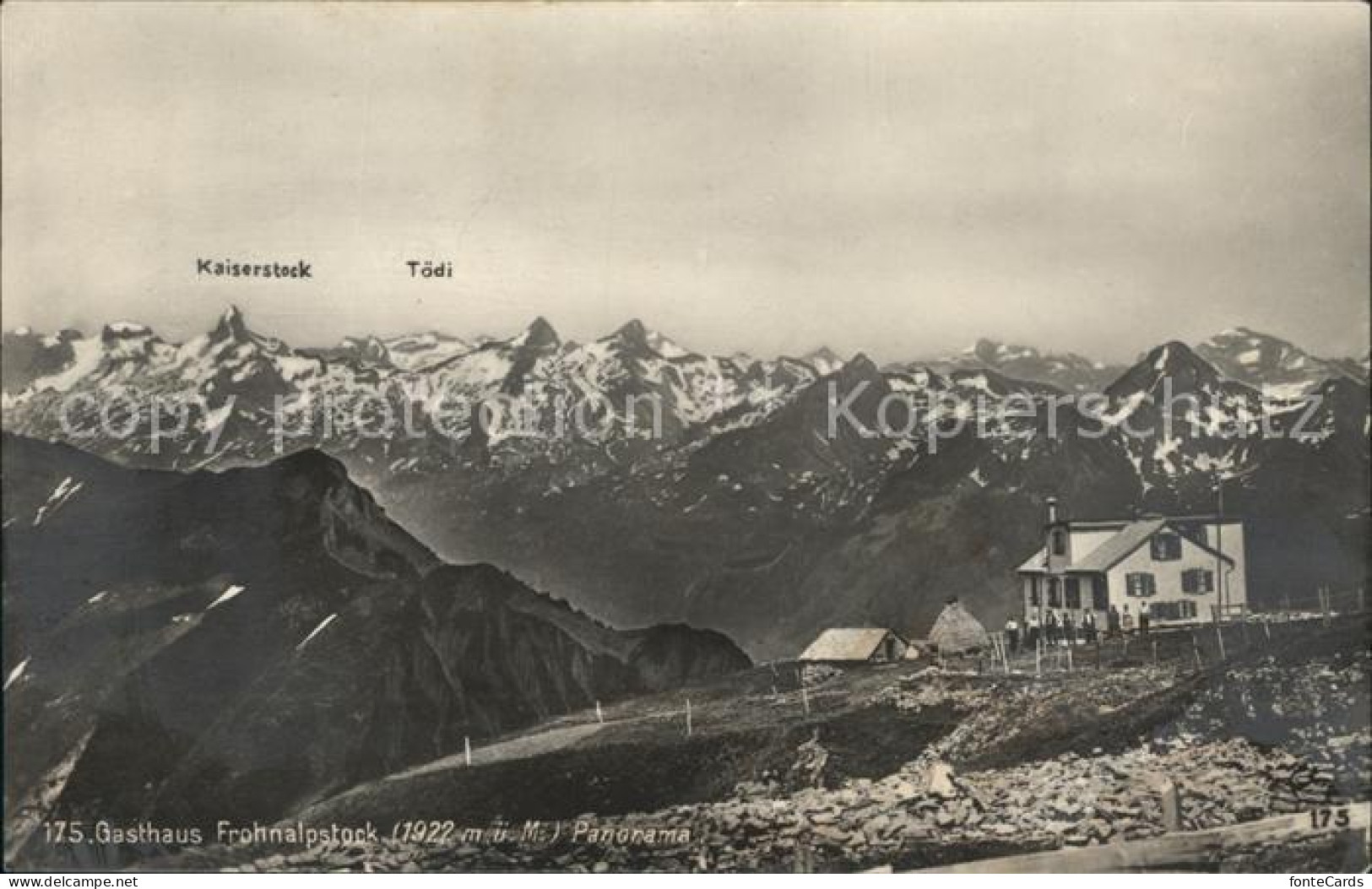 12044452 Frohnalpstock SZ Berggasthaus Alpenpanorama Brunnen - Sonstige & Ohne Zuordnung