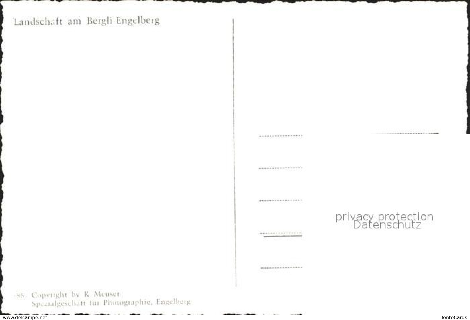 12044430 Engelberg OW Landschaft Am Bergli Engelberg - Andere & Zonder Classificatie