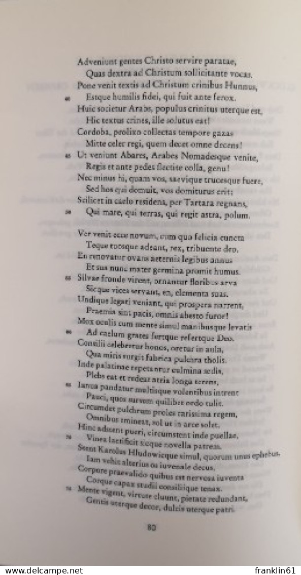 Lyrische Anthologie des lateinischen Mittelalters. Mit deutschen Versen.