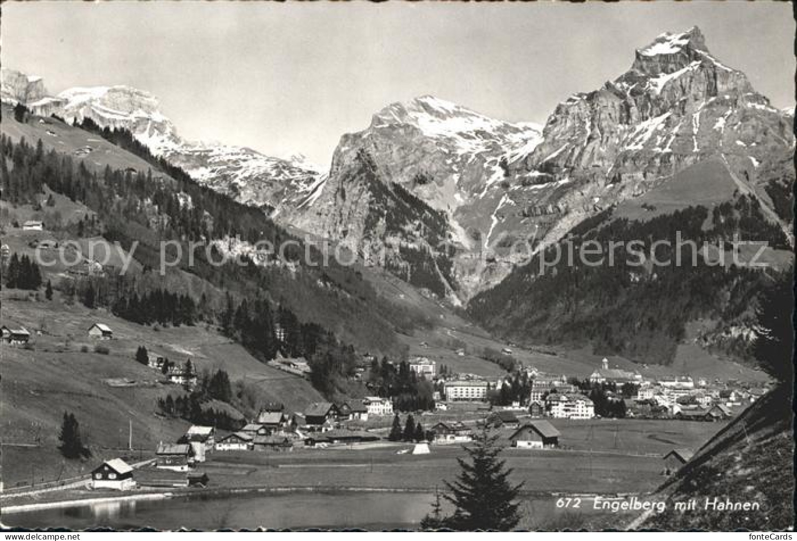 12044360 Engelberg OW Gesamtansicht Mit Hahnen Alpenpanorama Engelberg - Andere & Zonder Classificatie