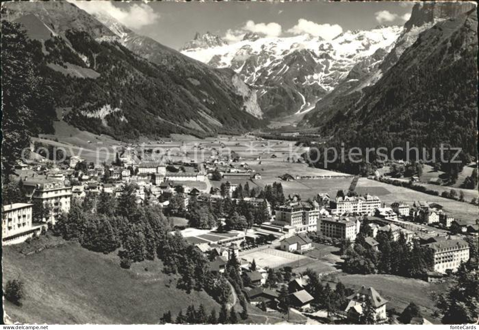 12044358 Engelberg OW Gesamtansicht Mit Spannoerter Urner Alpen Engelberg - Andere & Zonder Classificatie