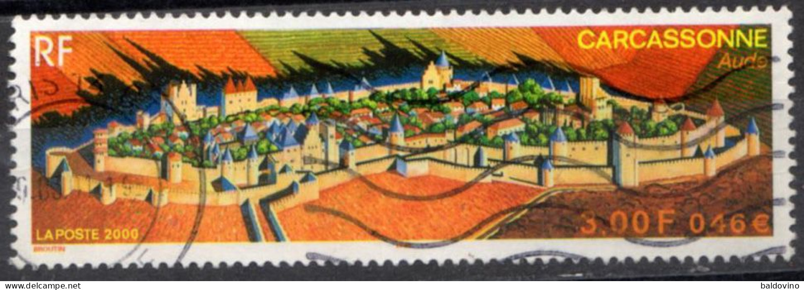 France 2000/2009  Carcassonne 3302 + 3341 +3459 + 3533 +3556 +3632 +3677 + 4093 +Paix N°4200 - Used Stamps