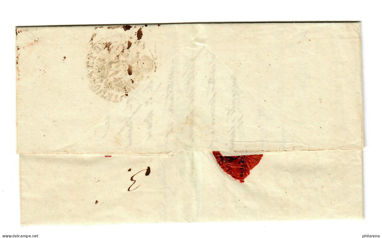 Brief Von 1841, Constantinople An Gebrüder Rothschild, Paris Mit Cholera Stempel - Sonstige & Ohne Zuordnung