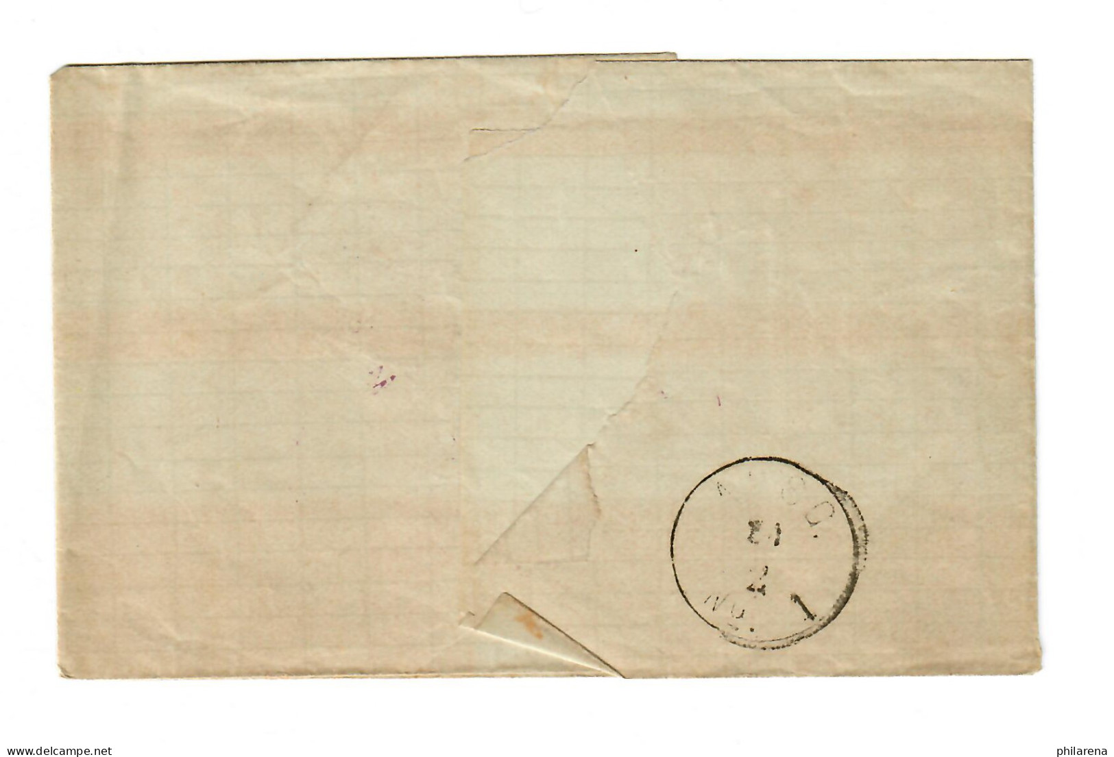 NDP: Mainz 1870 Nach Biebrich, - F -Stempel - Briefe U. Dokumente