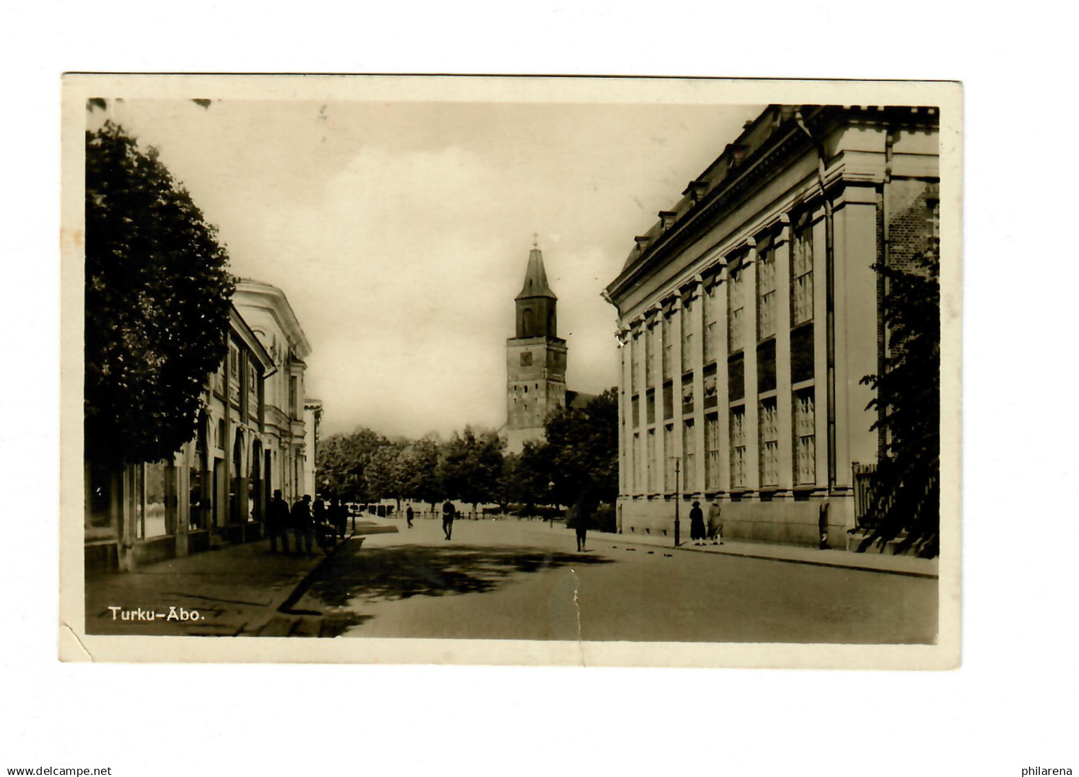 Foto-Karte Turku-Abo, 1932 - Andere & Zonder Classificatie