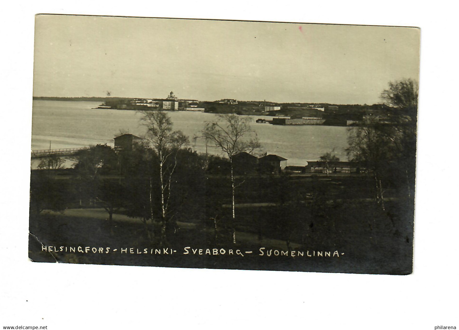 Ansichtskarte Helsingfors-Helsinki, 1924 Nach Stockholm - Andere & Zonder Classificatie