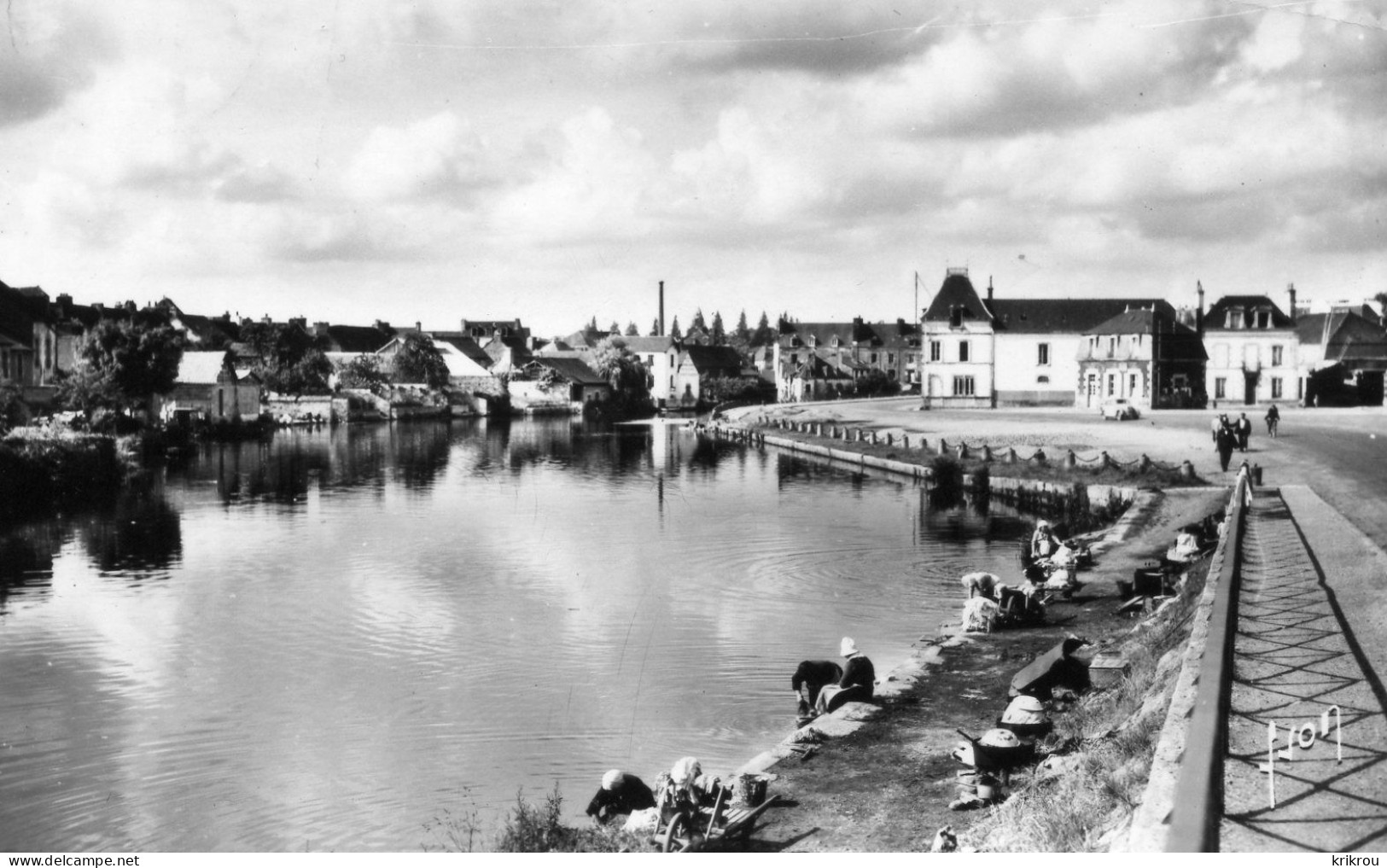 CPSM   PONTIVY - Le Blavet Et Les Lavandières. - Pontivy