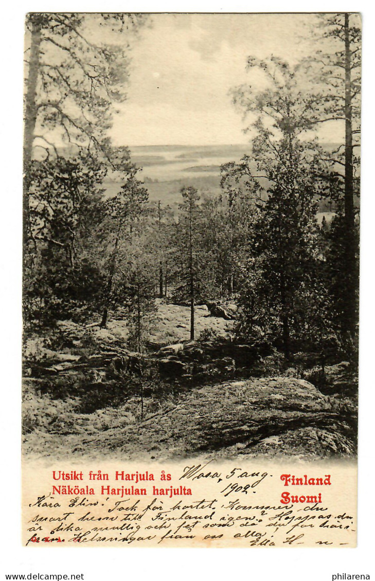 Ansichtskarte Helsingfors, Helsinki, 1902 Nach Nordköping - Other & Unclassified