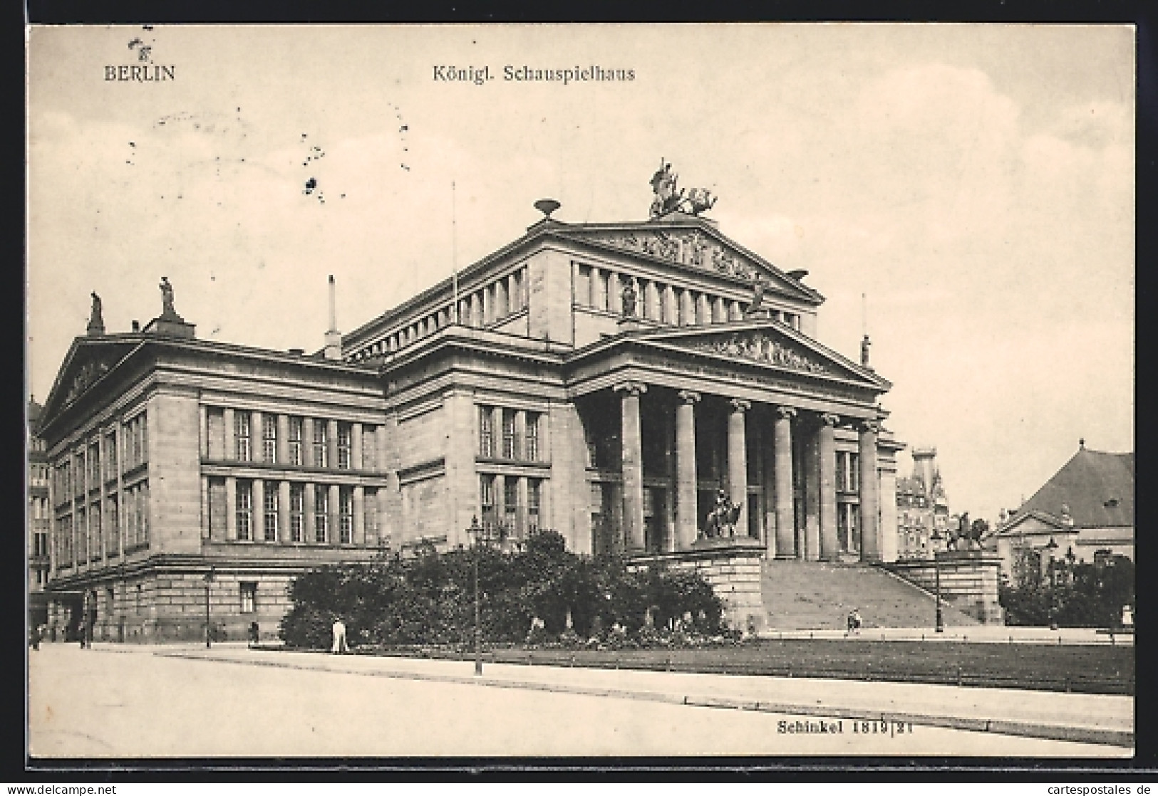 AK Berlin, Königl. Schauspielhaus, Gendarmenmarkt  - Mitte