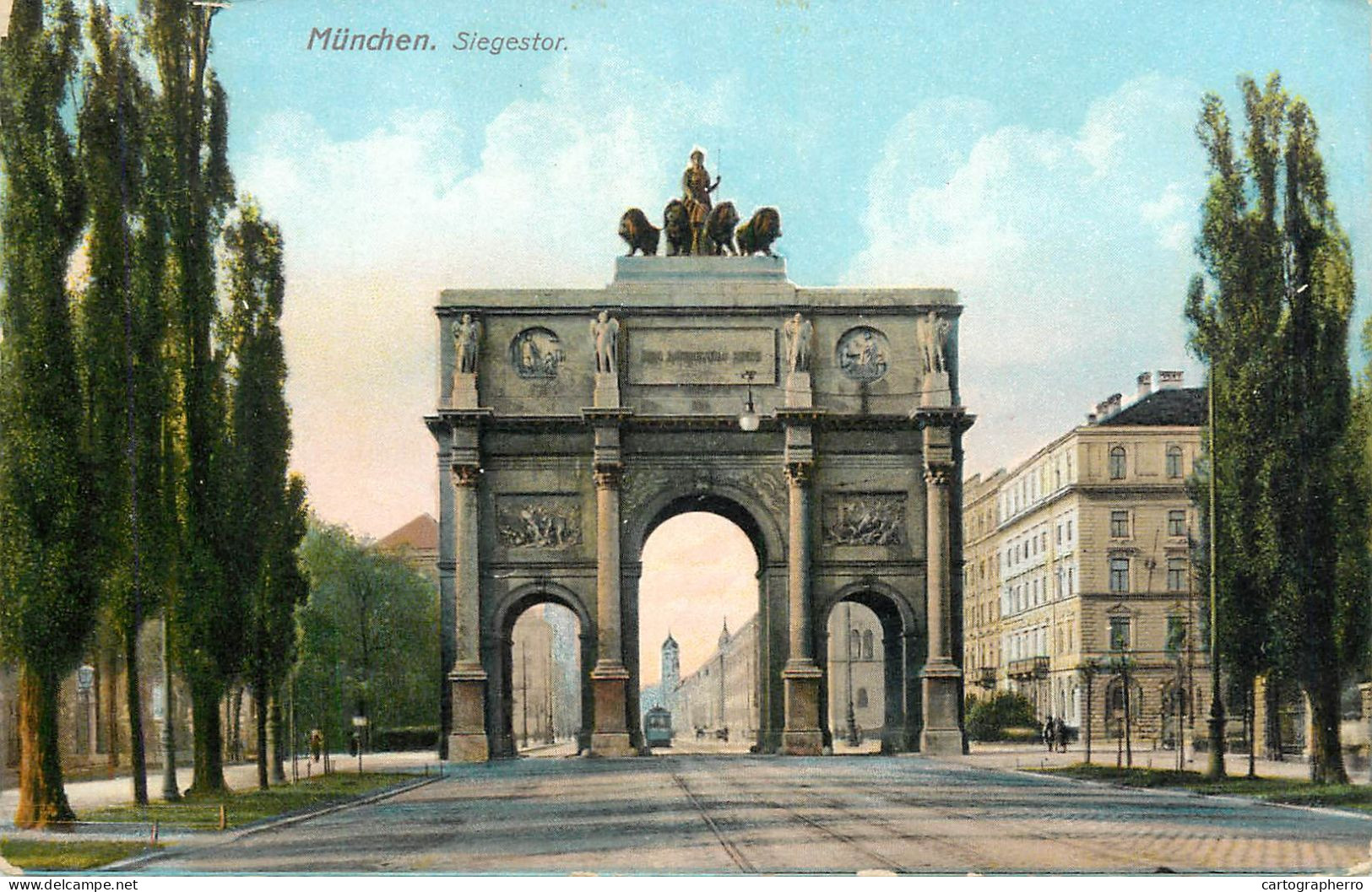 Germany Munchen Siegestor - München