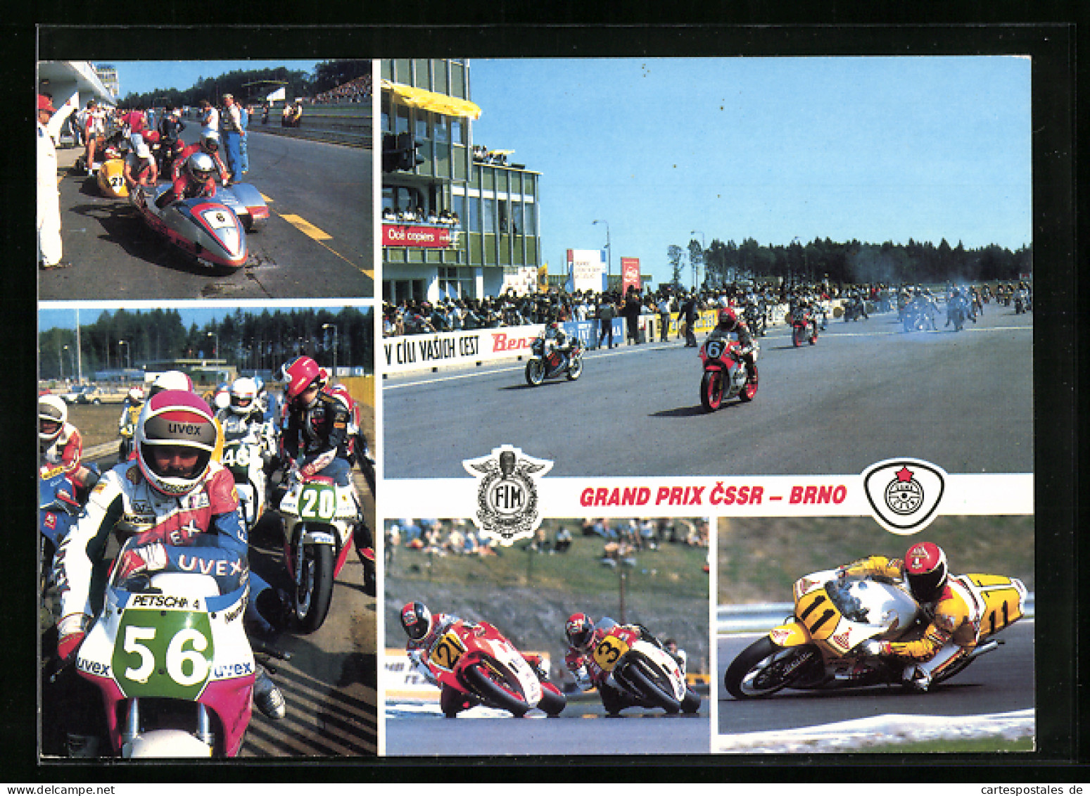 AK Brno, Motorrad Grand Prix CSSR  - Motorbikes