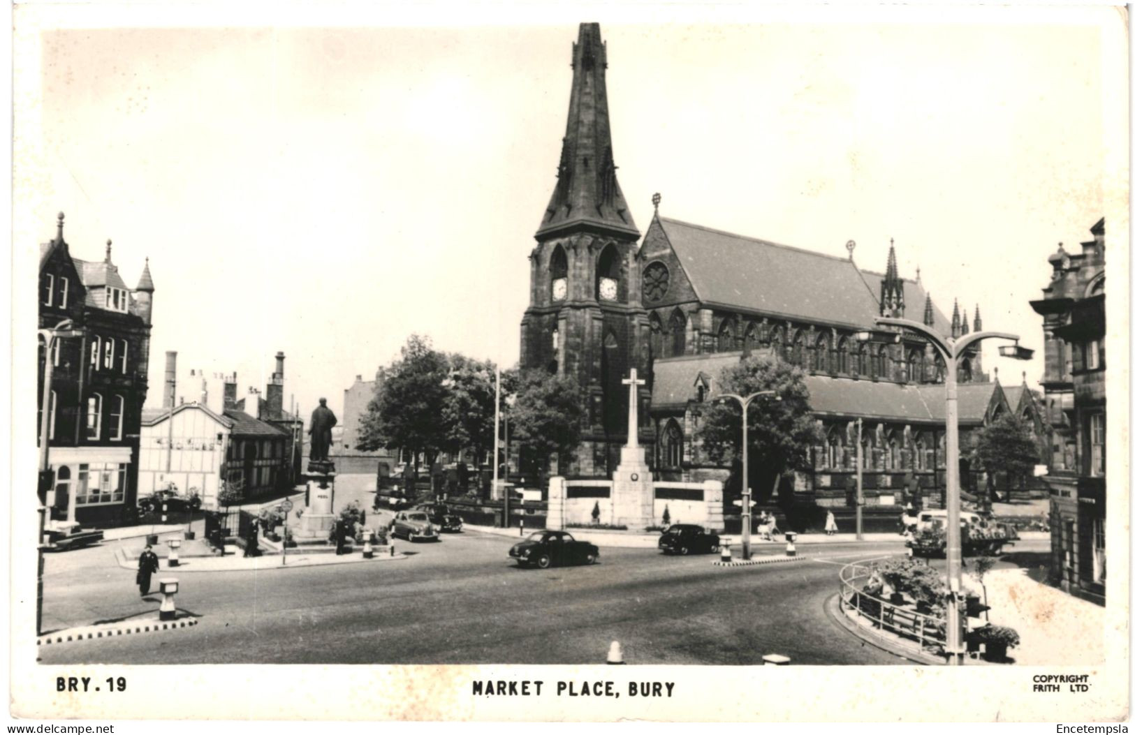 CPA Carte Postale Royaume Uni Bury Market Place  VM80194 - Manchester