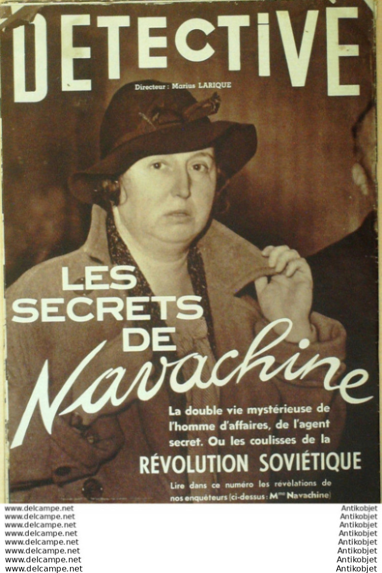 Détective 1937 N°432 Dpt 59-75-92 - People