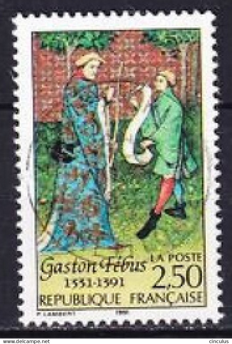 1991. France. Gaston Fébus (1331-1391). Used. Mi. Nr. 2845 - Gebraucht
