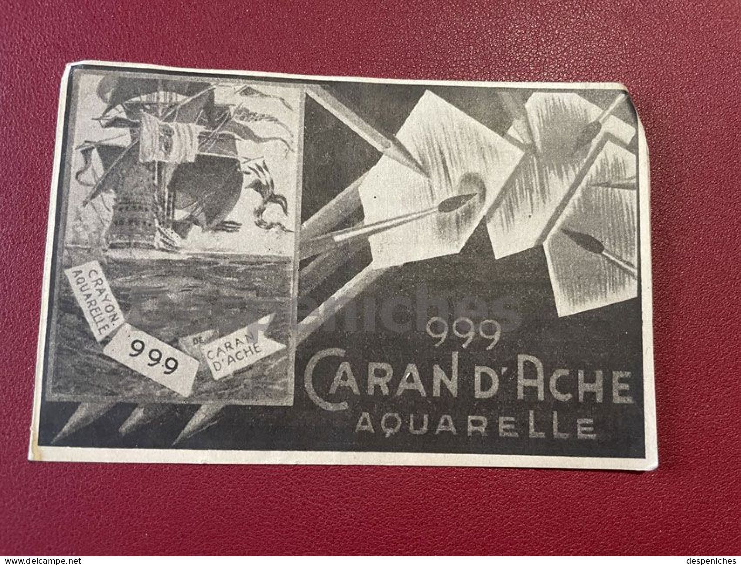 Publicité Caran D'Ache 999 - Advertising