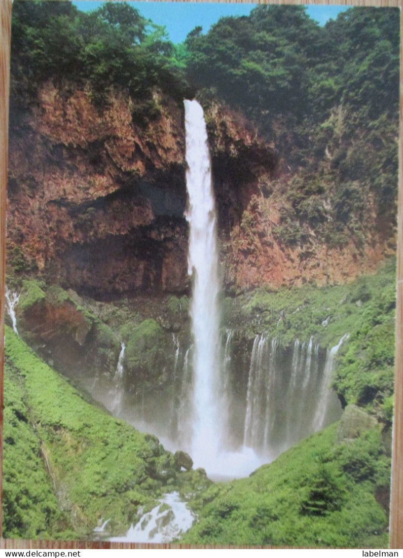 JAPAN LAKE CHUZENJI KEGON WATERFALL POSTCARD ANSICHTSKARTE PICTURE CARTOLINA PHOTO CARD CARTE POSTALE CARD - Other & Unclassified