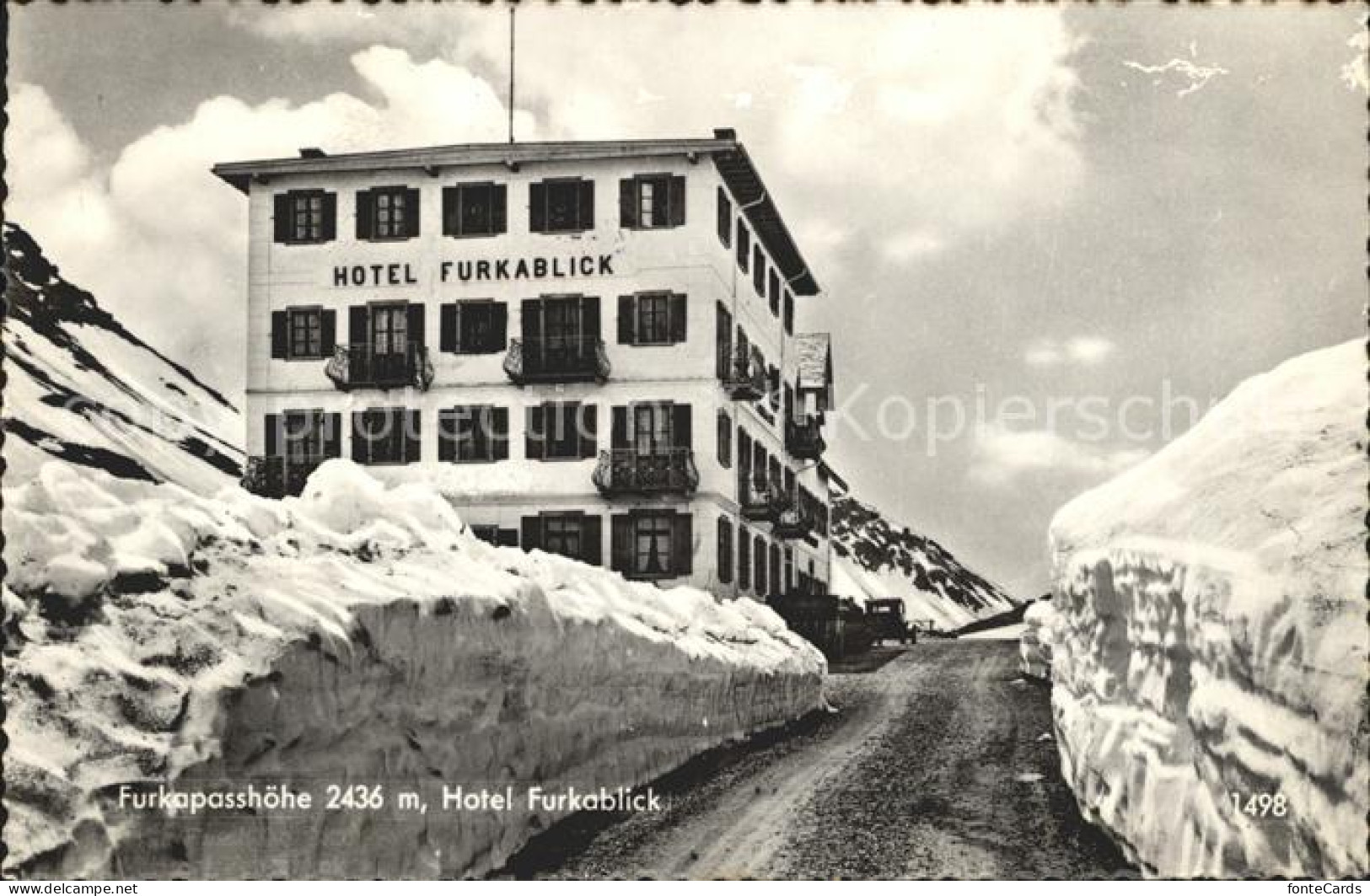 12044052 Furkapass Passhoehe Hotel Furkablick Furka - Other & Unclassified