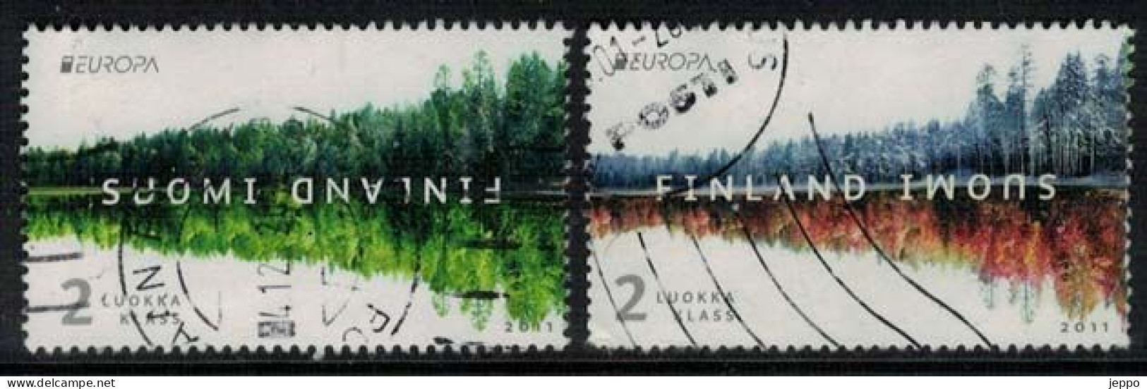 2011 Finland, Europa Cept Forrest Used Set. - Usados