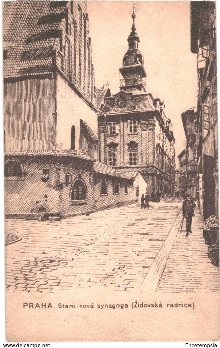 CPA Carte Postale Tchéquie  Praha Stapo Nova Synagoga  VM80196 - República Checa