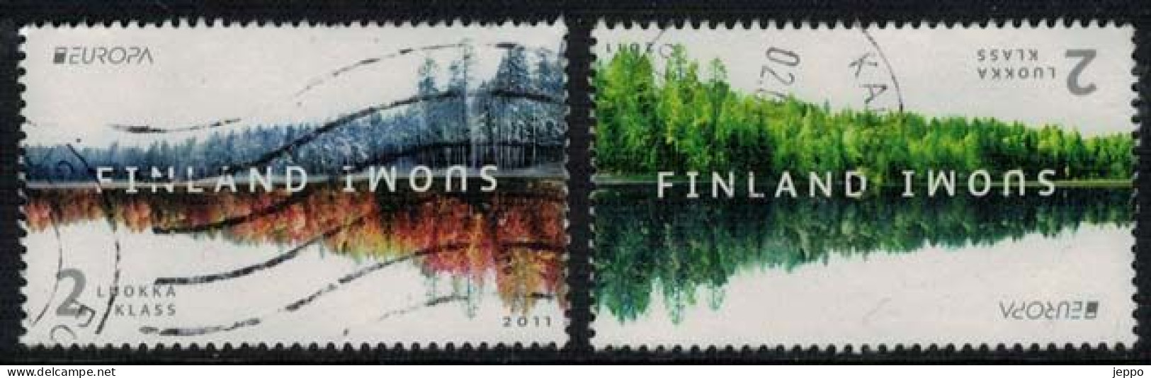 2011 Finland, Europa Cept Forrest Used Set. - Usados