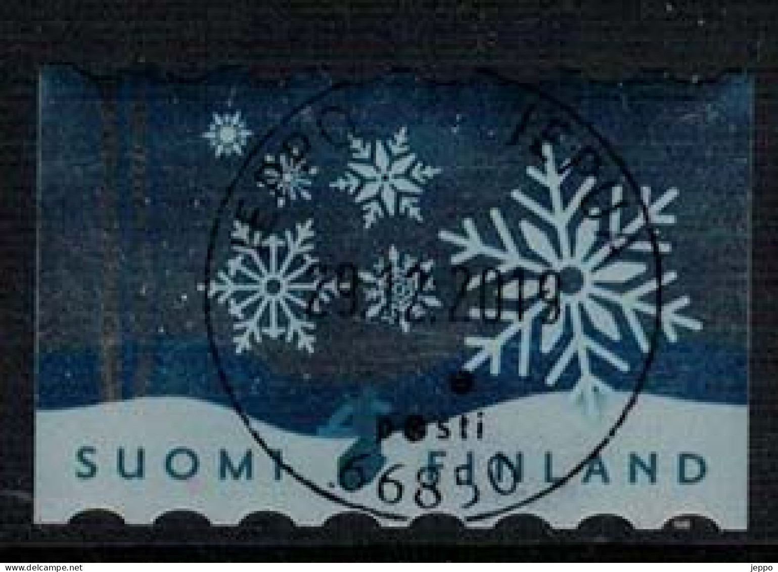 2019 Finland, Snow Flakes Fine Used. - Usados