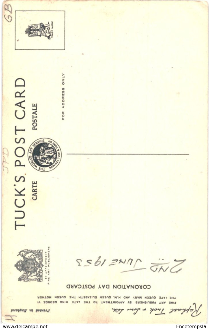 CPA Carte Postale Royaume Uni The Enthroning Of The Queen  1953 VM80197 - Königshäuser