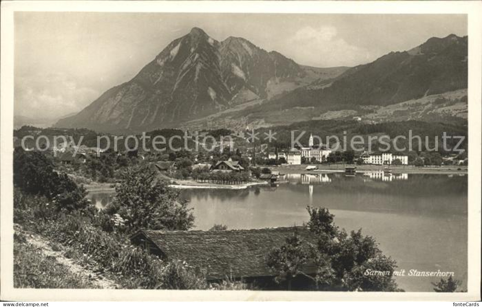 12043510 Sarnen Sarnersee Mit Stanserhorn Sarnen - Sonstige & Ohne Zuordnung