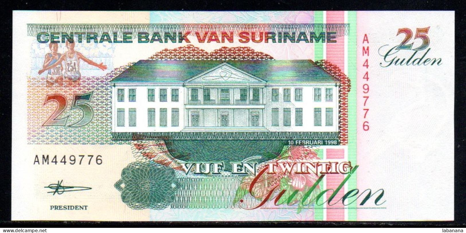 460-Surinam 25 Gulden 1998 AM449 Neuf/unc - Surinam