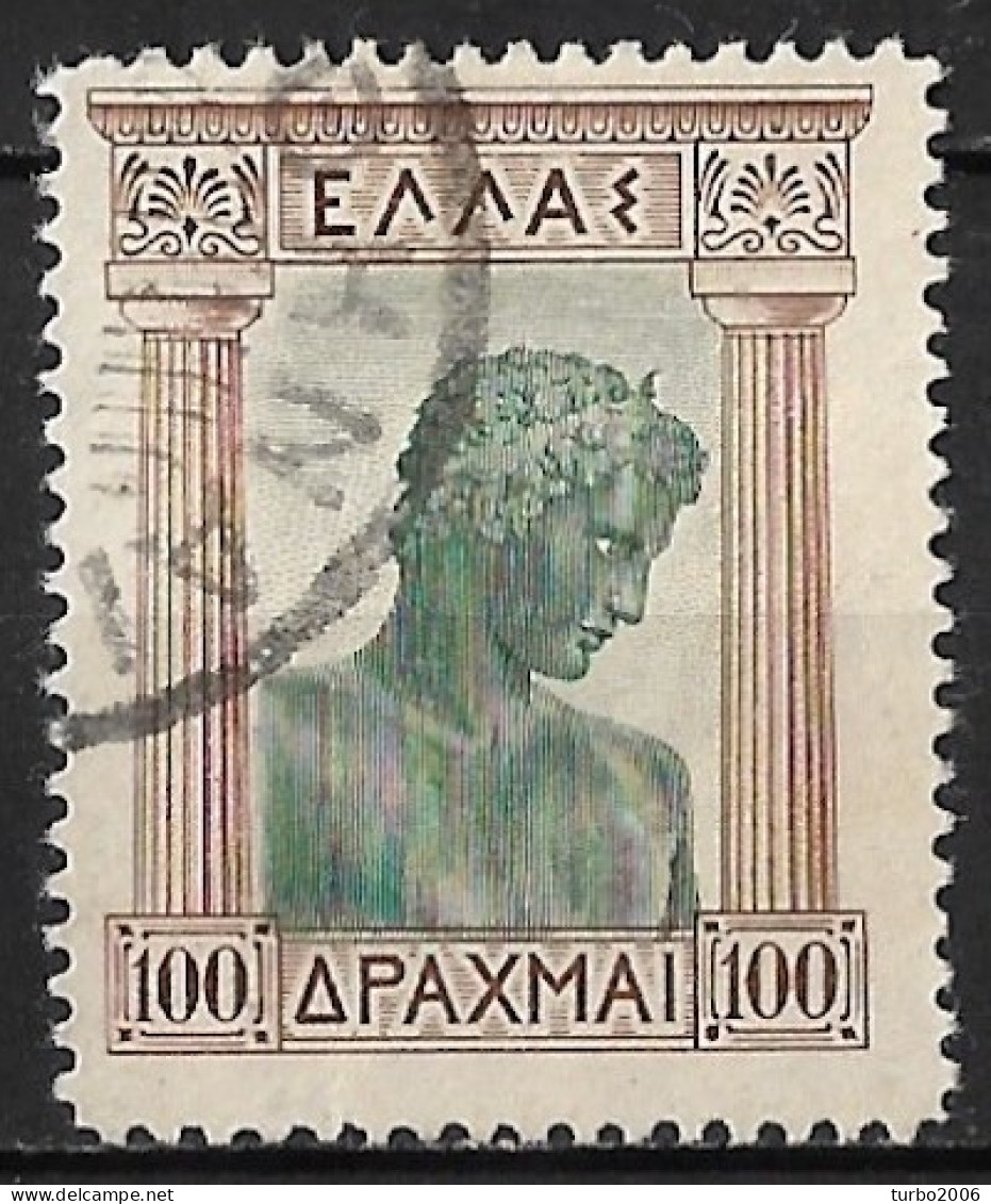 GREECE 1933 Republic 100 Dr. Brown / Green Vl. 478 - Gebraucht