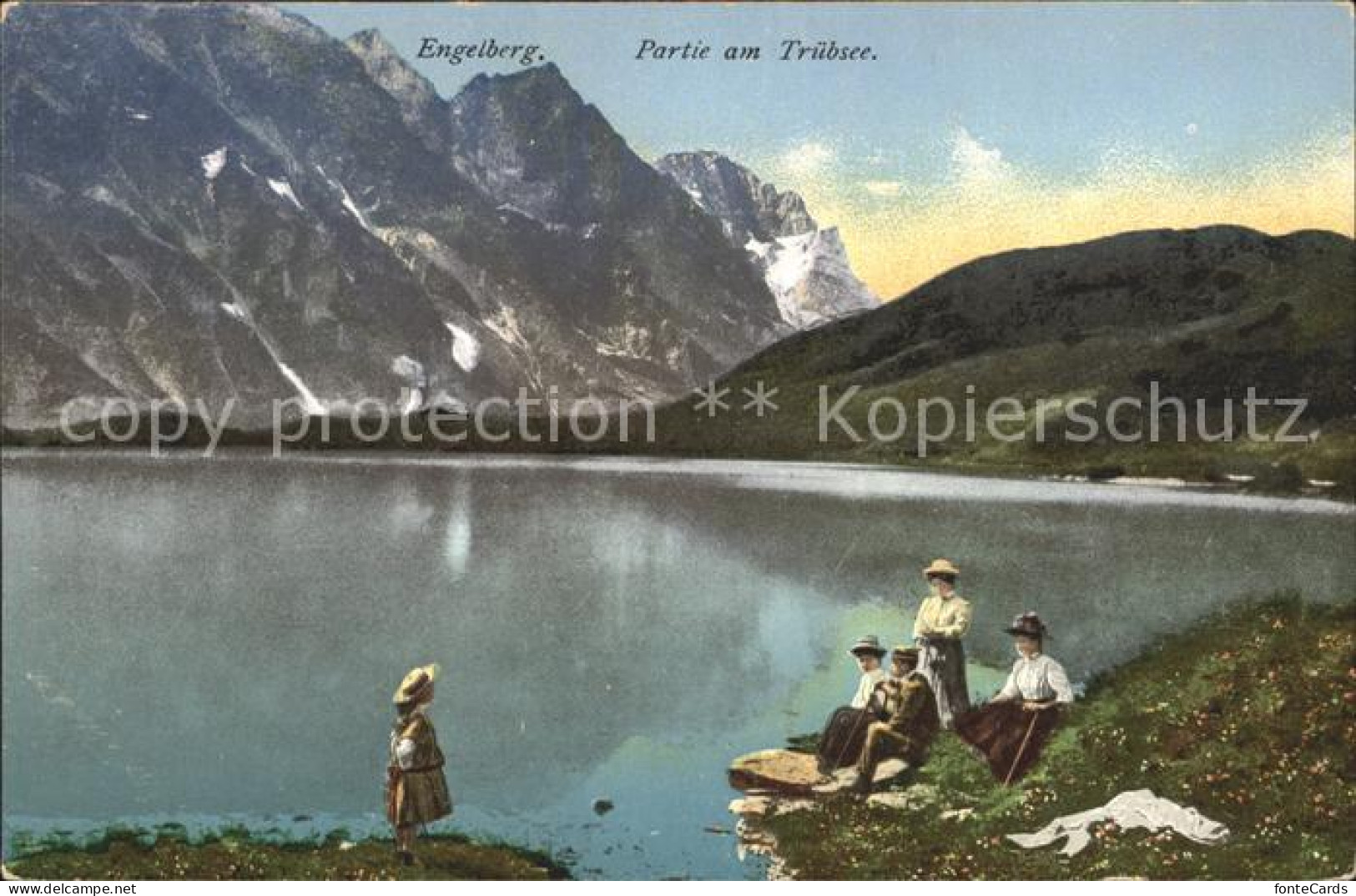 12043393 Engelberg OW Partie Am Truebsee Alpen Engelberg - Sonstige & Ohne Zuordnung