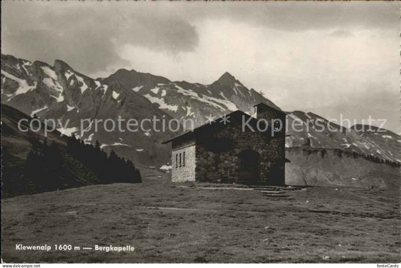 12043392 Beckenried Klewenalp Bergkapelle Alpen Beckenried - Autres & Non Classés
