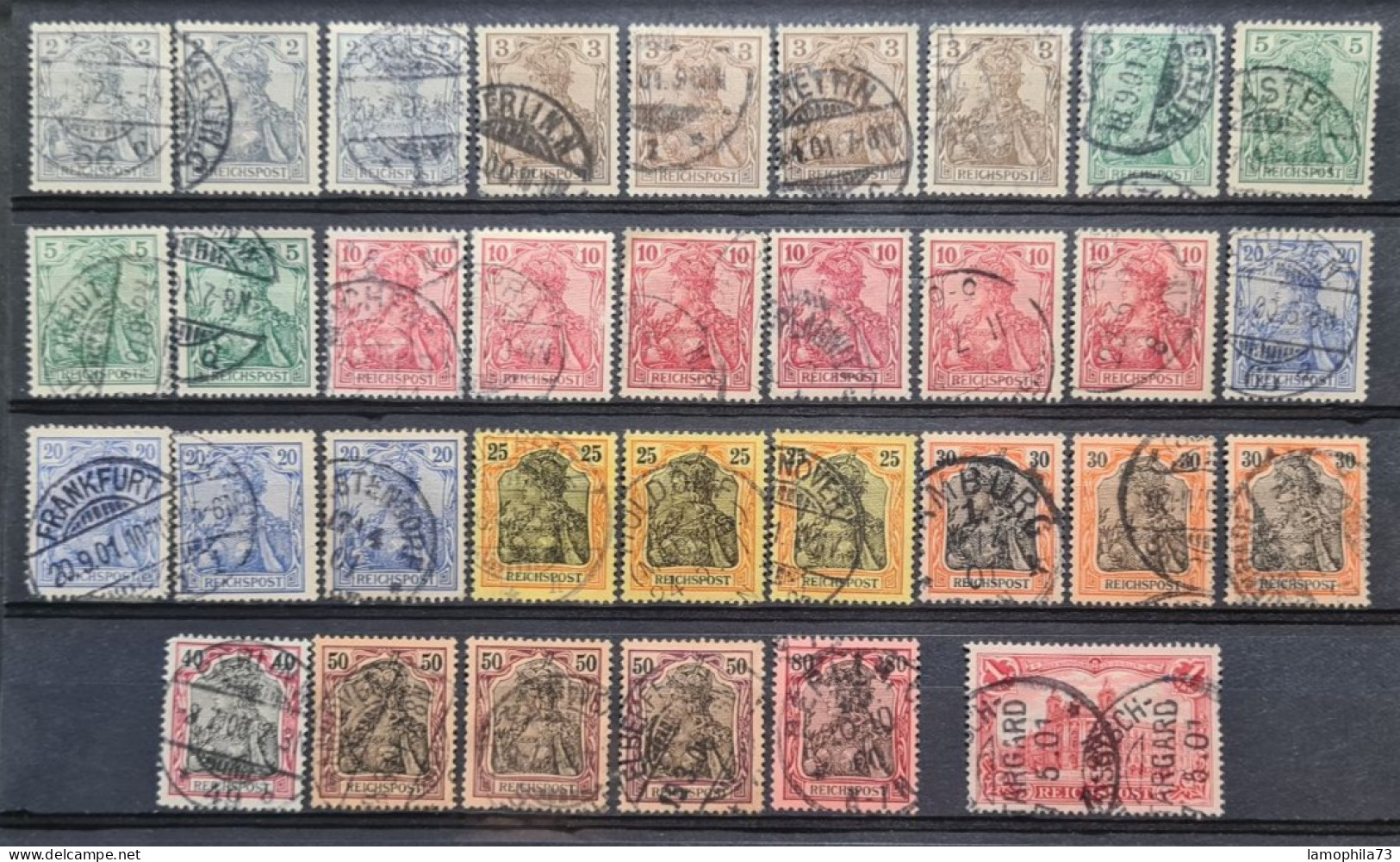 Allemagne Reichpost - Stamp(s) (O) - TB - 1 Scan(s) Réf-2321 - Gebraucht
