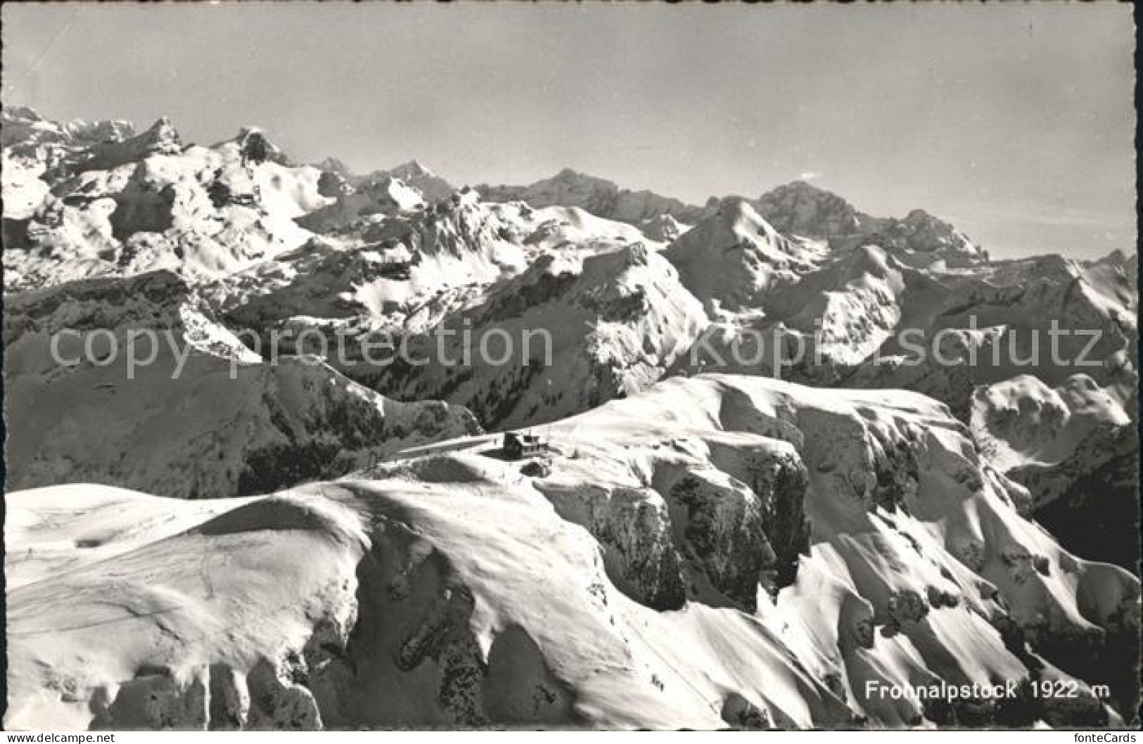 12042493 Frohnalpstock SZ Gebirgspanorama Alpen Berghaus Brunnen - Sonstige & Ohne Zuordnung