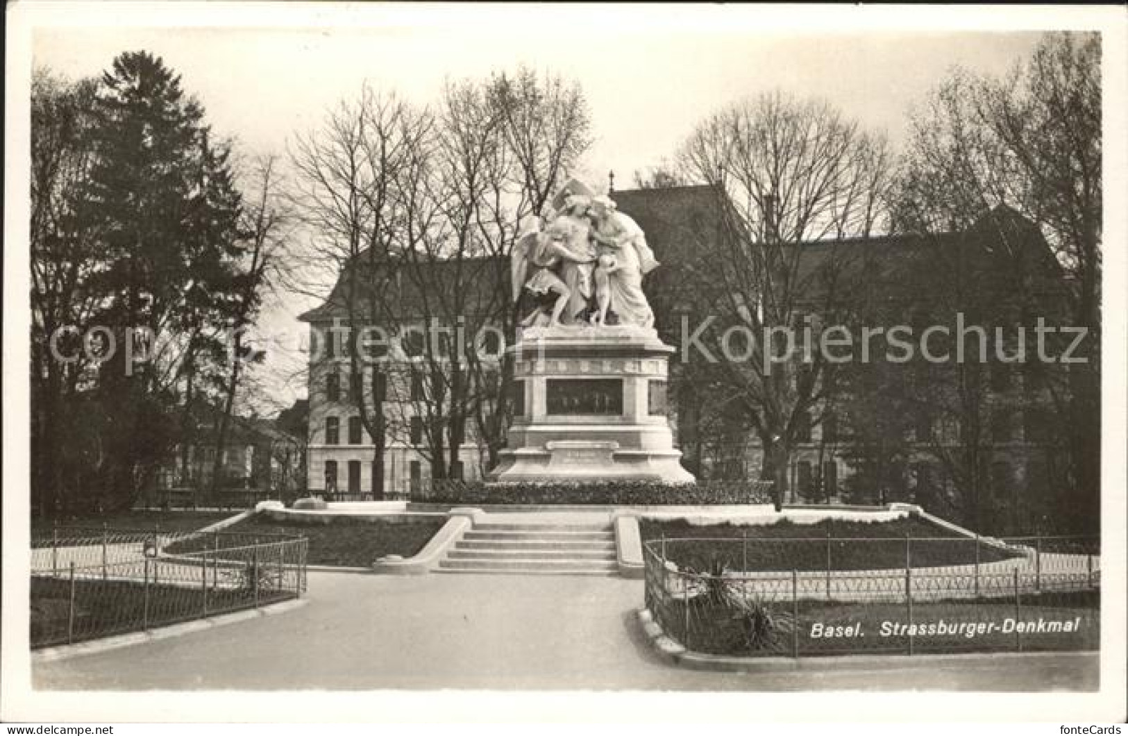 12042472 Basel BS Strassburger Denkmal Monument Basel BS - Sonstige & Ohne Zuordnung