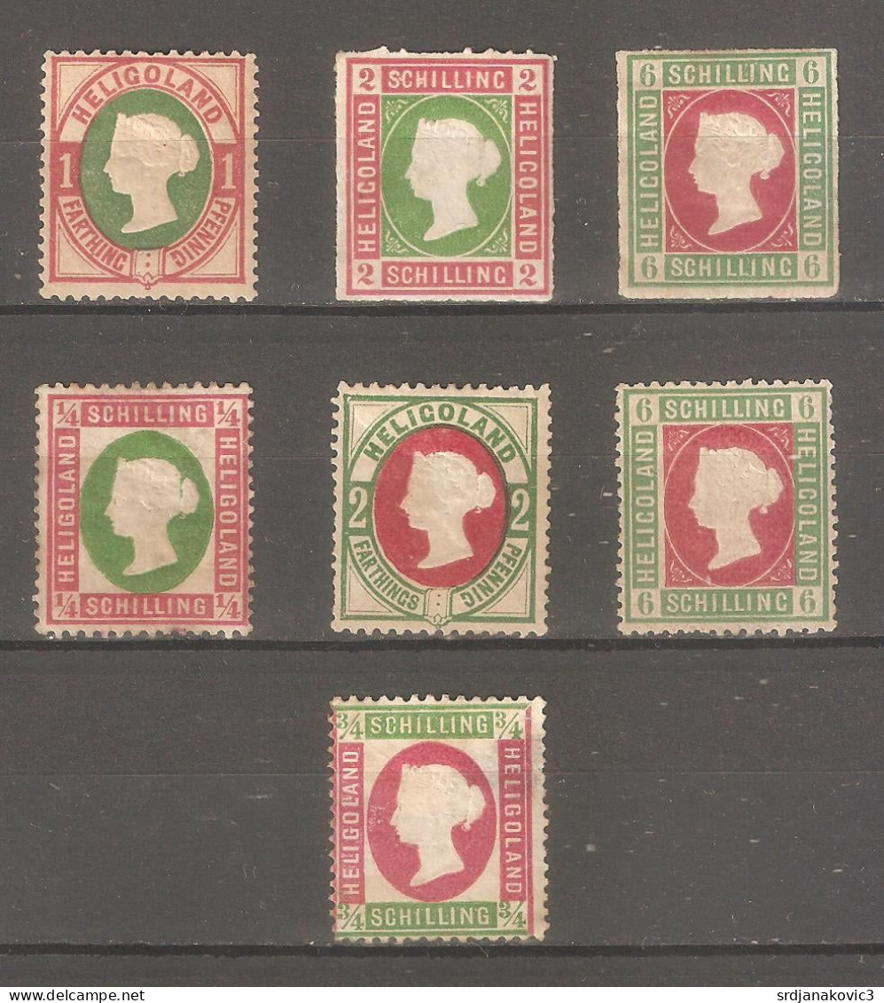 Heligoland - Unused Stamps