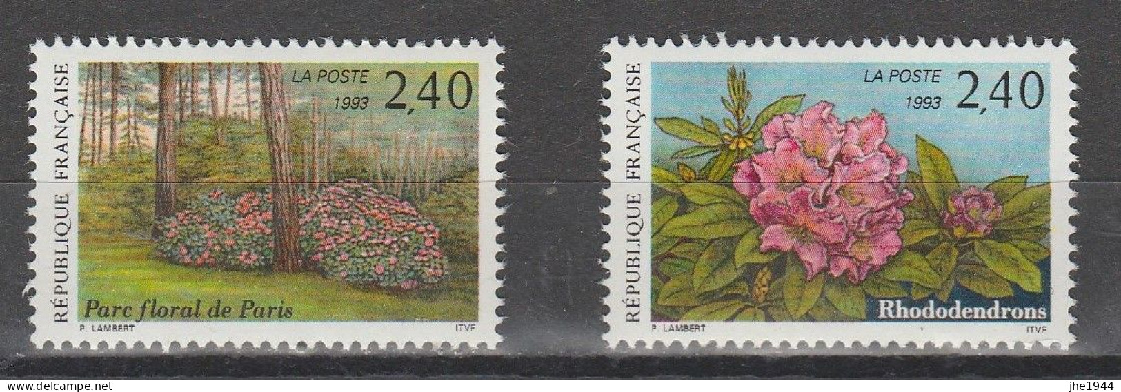 France N° 2849 Et 2850  ** Salon Du Timbre - Unused Stamps