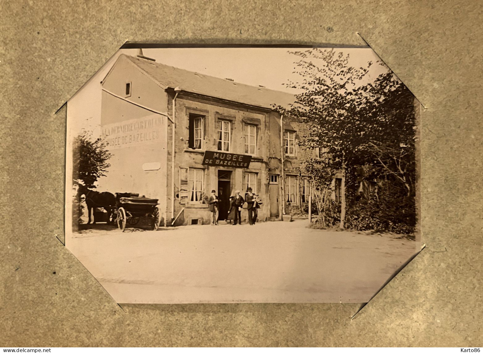 Bazeilles * Musée * Villageois * Photo Circa 1890/1910 11.5x8.5cm - Sonstige & Ohne Zuordnung