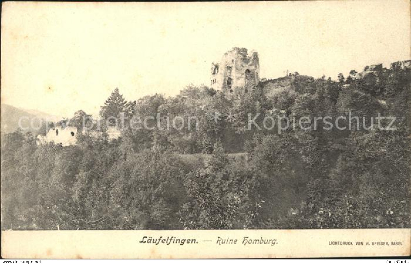 12042432 Laeufelfingen Burg Ruine Homburg Laeufelfingen - Sonstige & Ohne Zuordnung