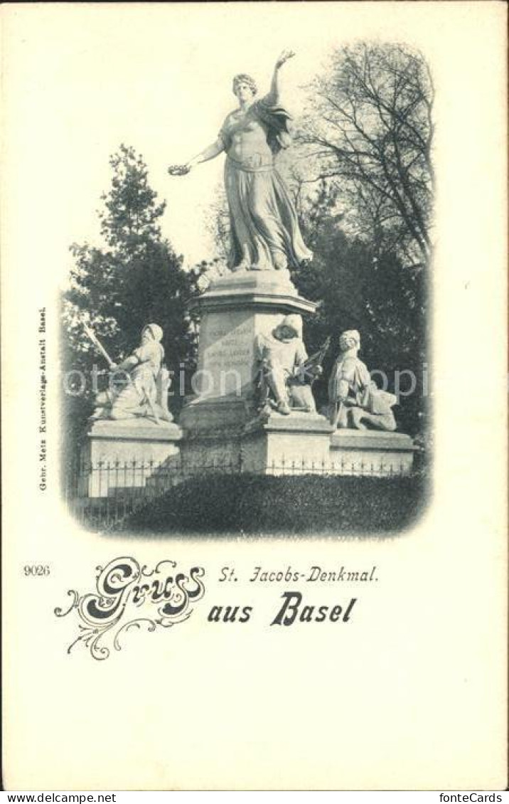 12042410 Basel BS St Jacobsdenkmal Basel BS - Sonstige & Ohne Zuordnung