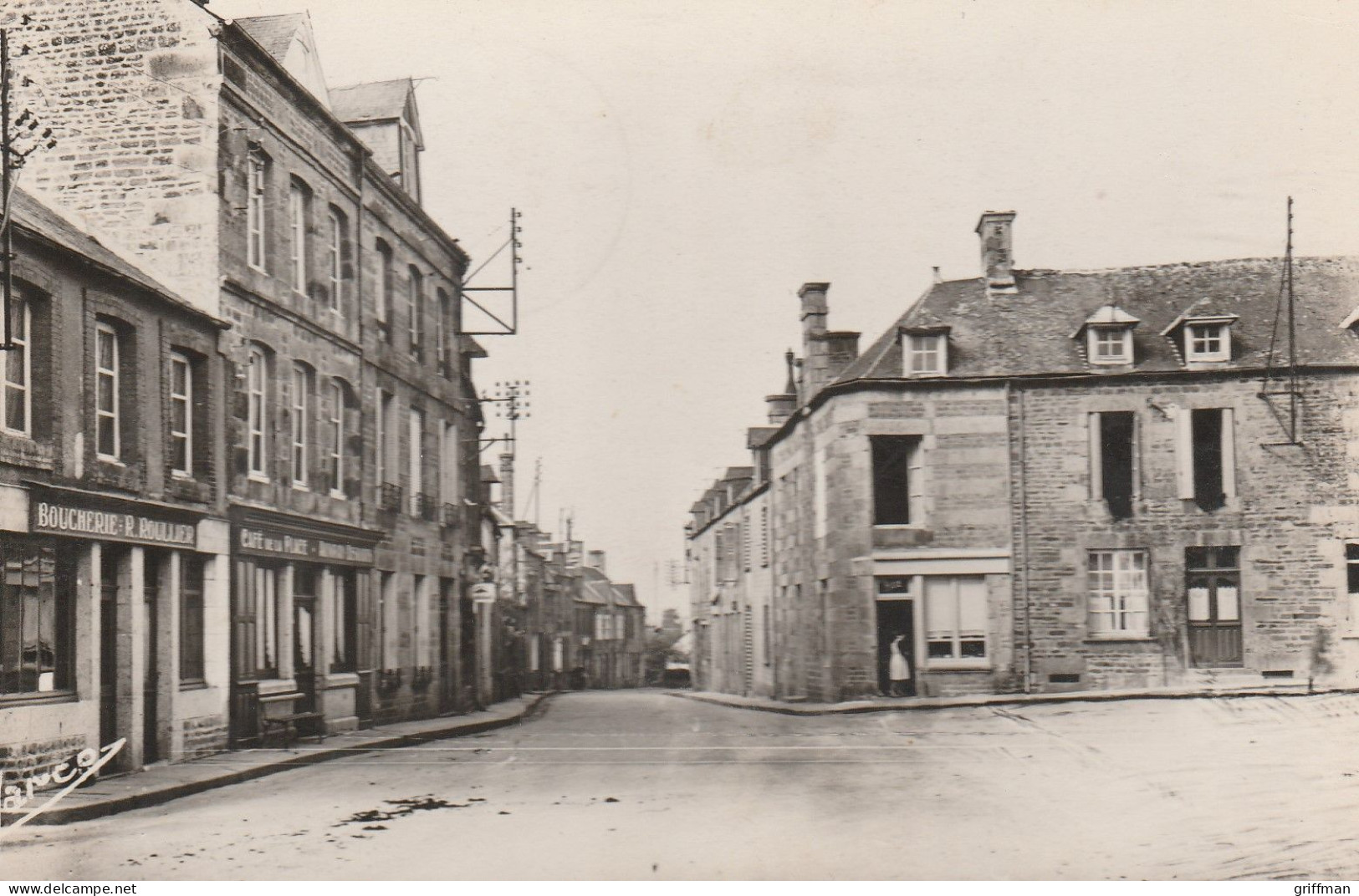 SAINT CORMIER DES LANDES LA ROUTE D'YVRANDES 1952 CPSM 9X14 TBE - Other & Unclassified