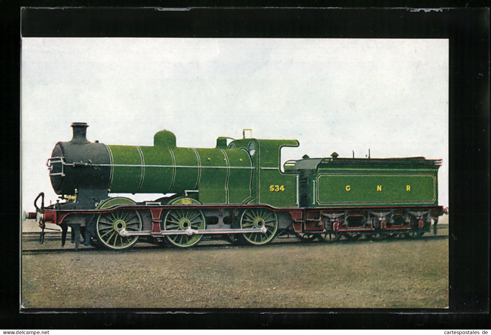 Pc Dampflokomotive No. 534 Der GNR  - Trains