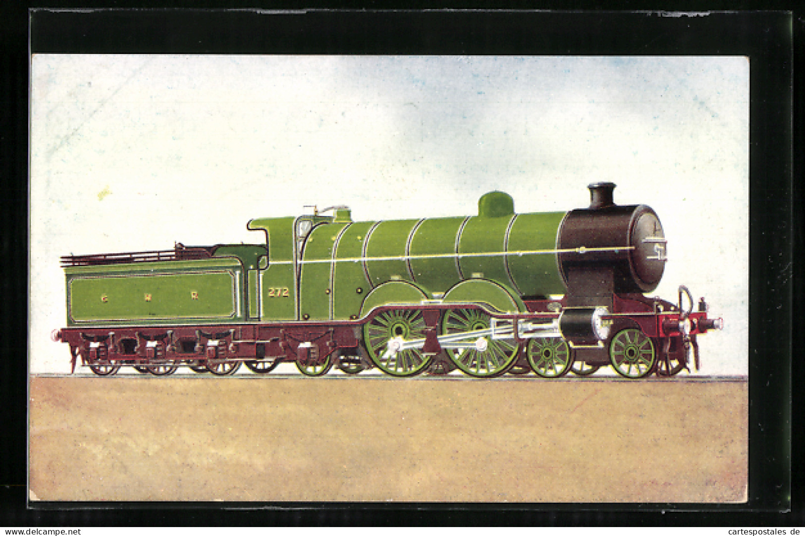 Pc Dampflokomotive No. 272 Der GNR  - Trains