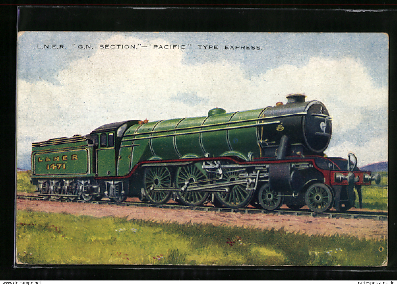 Pc LNER GN Section Pacific Type Express  - Treni