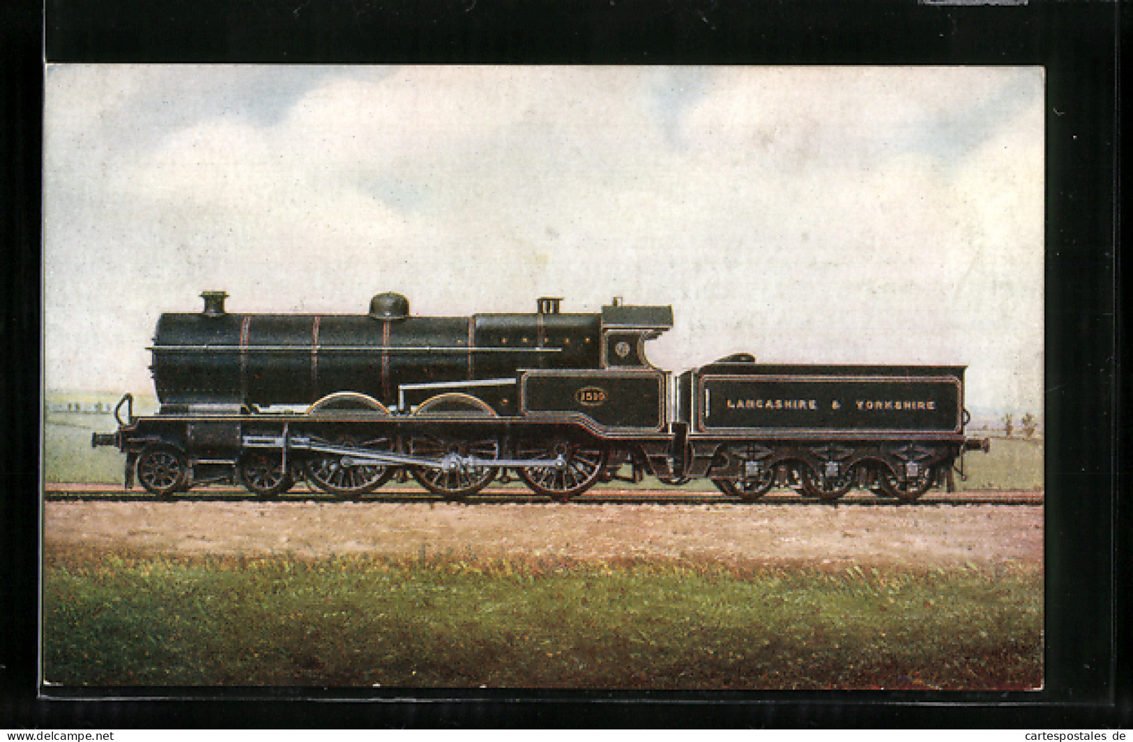 Pc L.Y.R. Bogie Passenger Engine No. 1510, Britische Lokomotive  - Trains