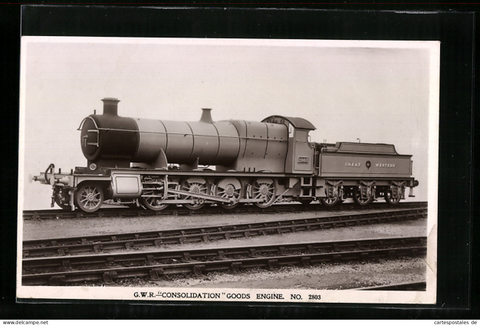 Pc GWR Consolidation Goods Engine  - Trains