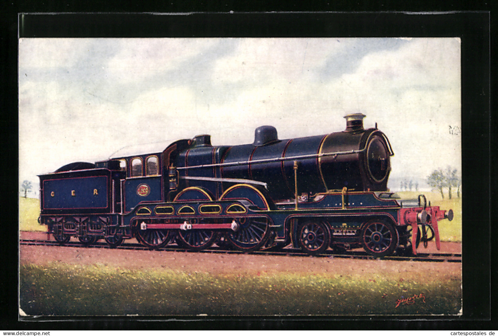 Artist's Pc Dampflokomotive No. 1500 Der GER  - Treni